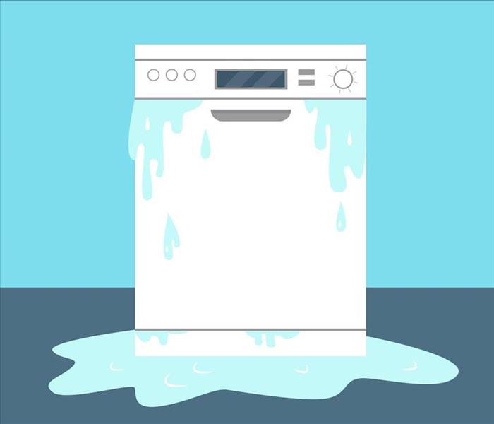 flooding dishwasher
